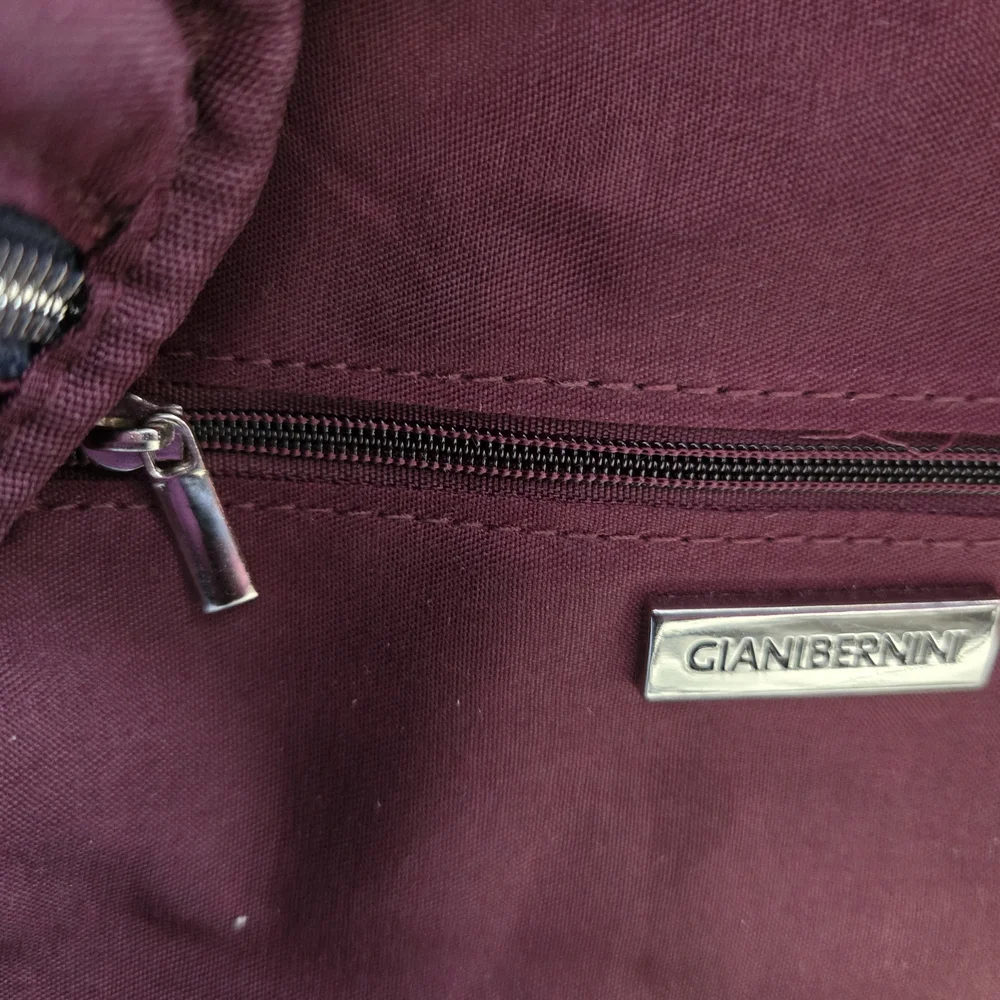 Giani Bernini Navy Backpack Many Pockets Adjustable Straps‎ Nwt